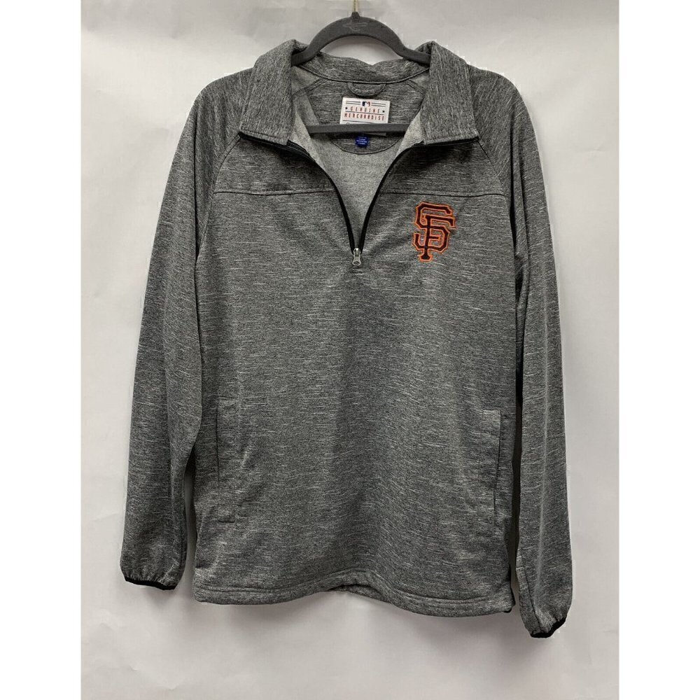 San Francisco Giants G III Carl Banks Size L Jacket Shirt Gray Men’s / Women’s